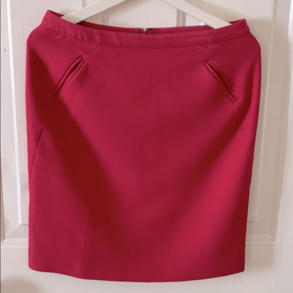 Loft Pencil Skirt - Fuschia